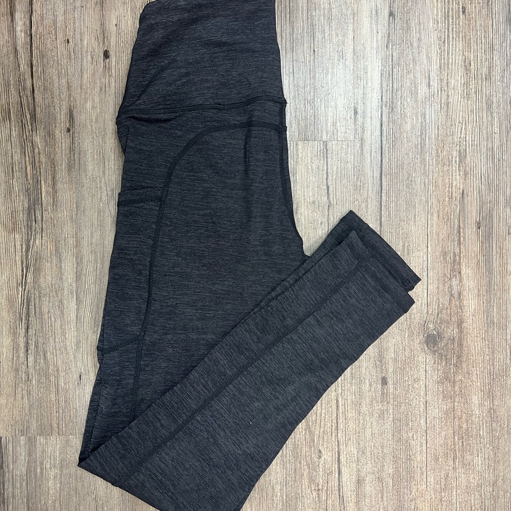 Black High-Rise Full-Length Leggings